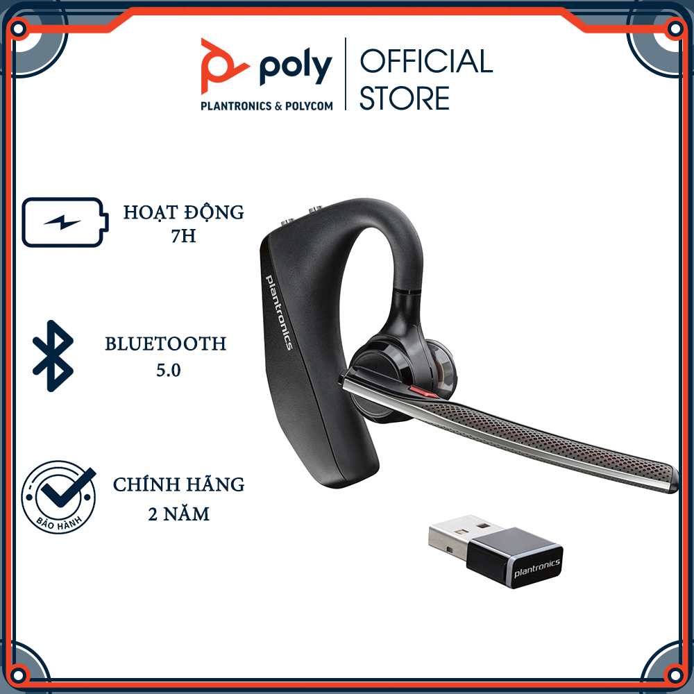 Tai Nghe Bluetooth Nhét Tai Poly (Plantronics) Voyager Legend 87300-209 Không kèm hộp sạc Hàng Chính Hãng