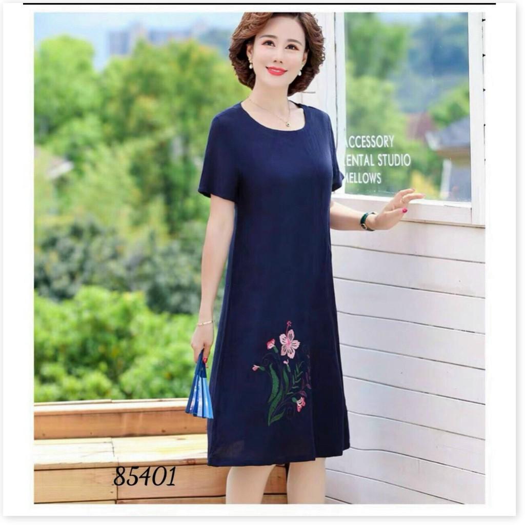 ĐẦM THÊU HOA,HỌA TIẾT TRƠN NHƯNG KHÔNG KẾM PHẦN SANG TRỌNG THỜI TRANG VINA 1HIT FASHION