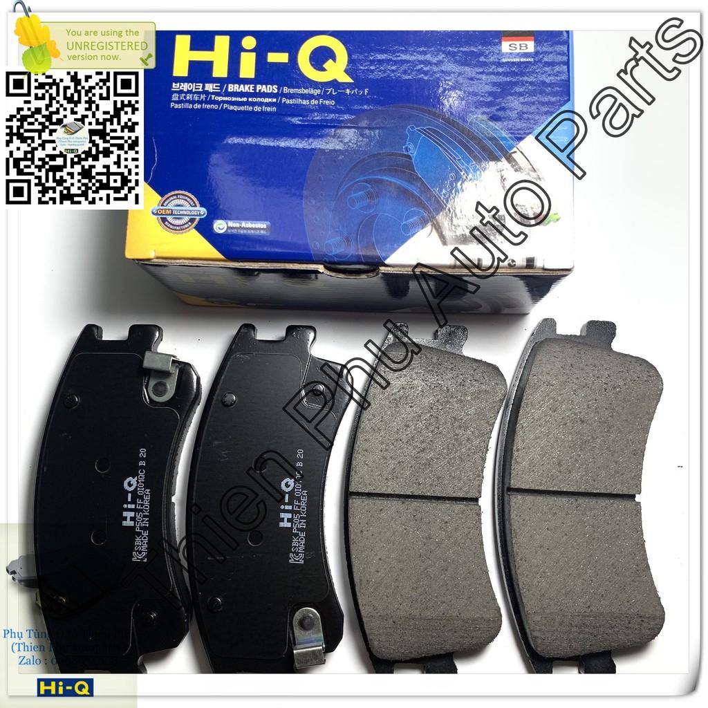 Má phanh chính hãng Hi-Q cho Mazda 6 (03-07) trước - Bố thắng trước. OEM Brake Pad :GJYG3323ZA GJYG3323Z GJYF3323ZE GJY