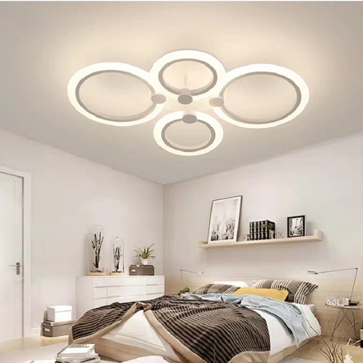 Đèn Trần Trang Trí, Đèn Led Ốp Trần Trang Trí Phòng Khách, Phòng Ngủ