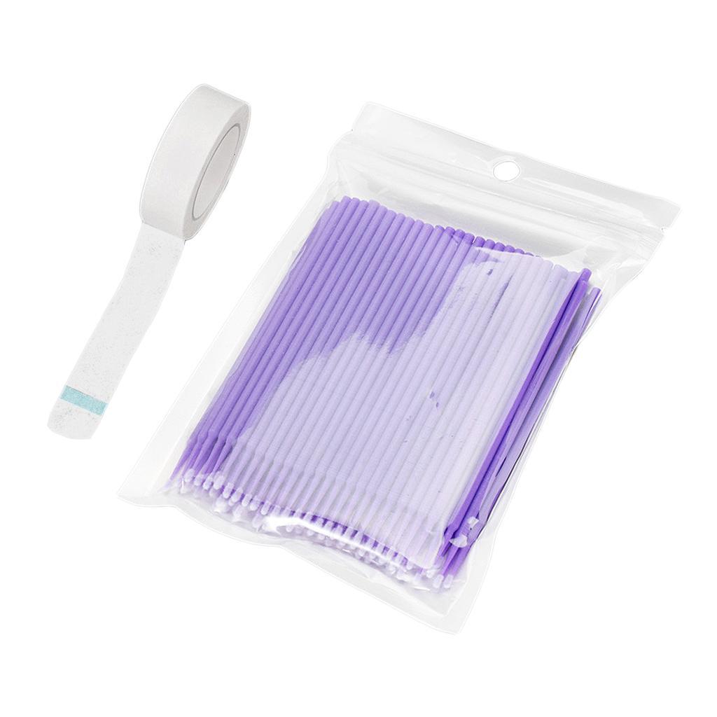 100 x Disposable Make up Kits Eyelash Brush Eyelash Brush Wands Applicator