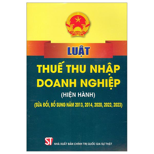 Luật Thuế Thu Nhập Doanh Nghiệp