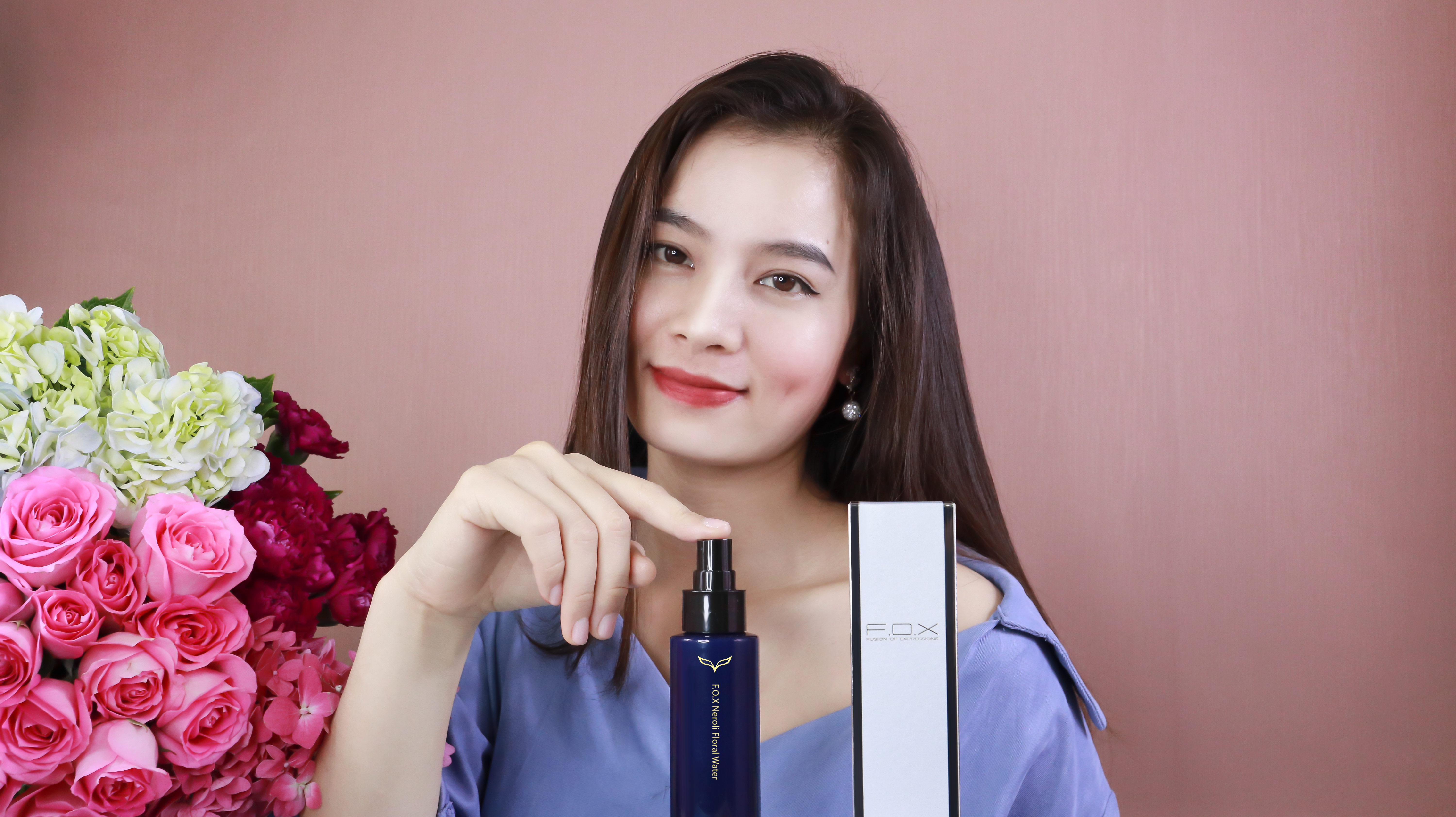 [ QUÀ TẶNG KHÔNG BÁN ] Xịt Khoáng Dưỡng Ẩm Da Và Làm Sáng Da Hương Hoa Cam Neroli Floral Water FOX Cosmetics 100ml