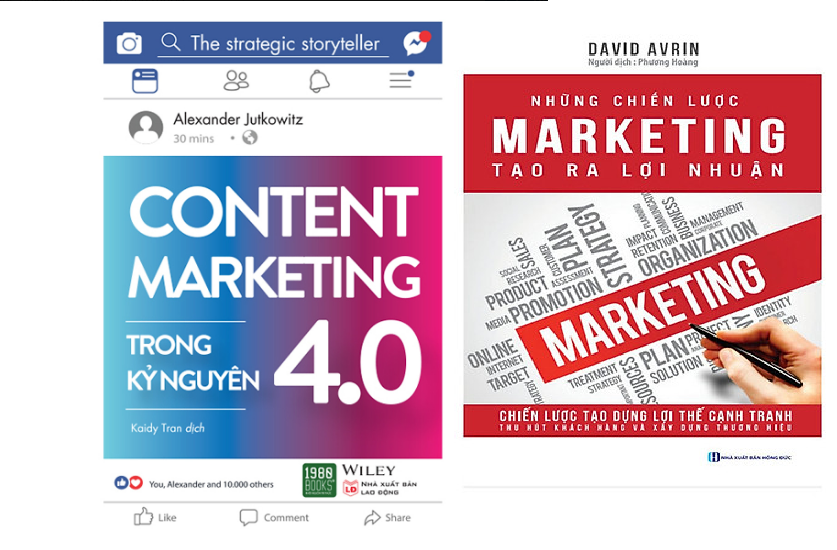 Combo Những Chiến Lược Marketing Tạo Ra Lợi Nhuận+Content Marketing Trong Kỷ Nguyên 4.0