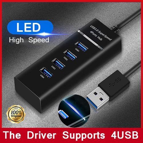 4 cổng USB 3.0 HUB Với chỉ báo màu xanh Bộ mở rộng tốc độ cao