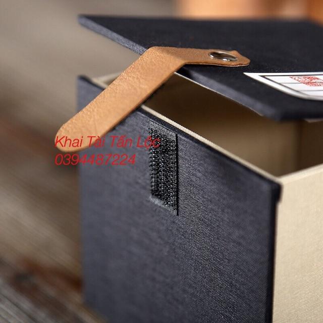 Hộp quà bằng gỗ lót mút chống sốc sang trọng
