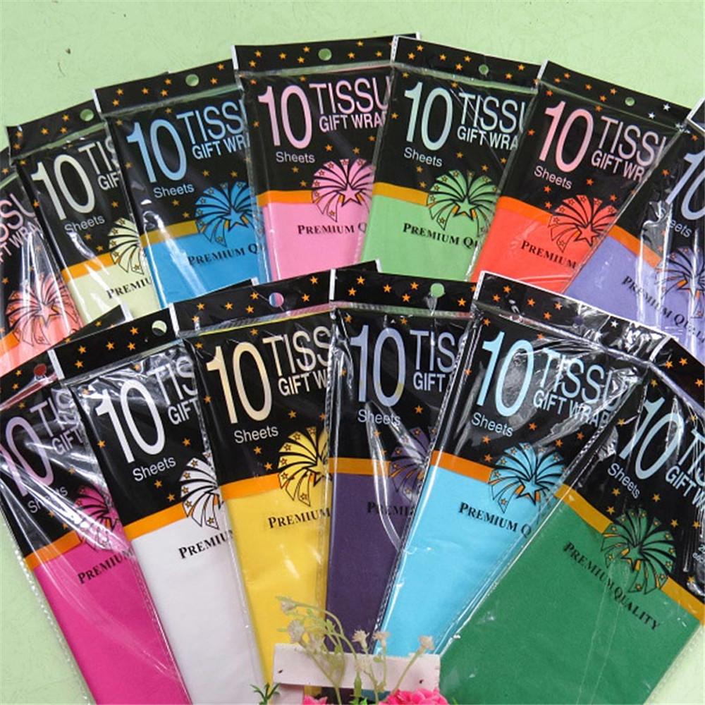 Set 10 Cuộn Giấy Họa Tiết Hoa Dùng Để Trang Trí