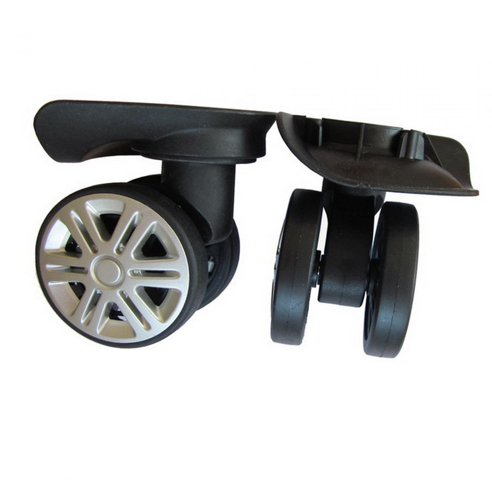 2x Replacement Luggage Suitcase Wheels for Trolley Case Luggage Box Luggage