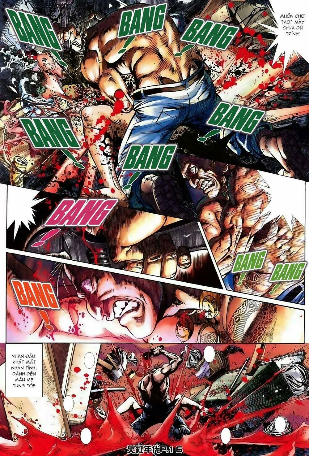 hỏa hồng niên đại hắc cốt đường chapter 120 15