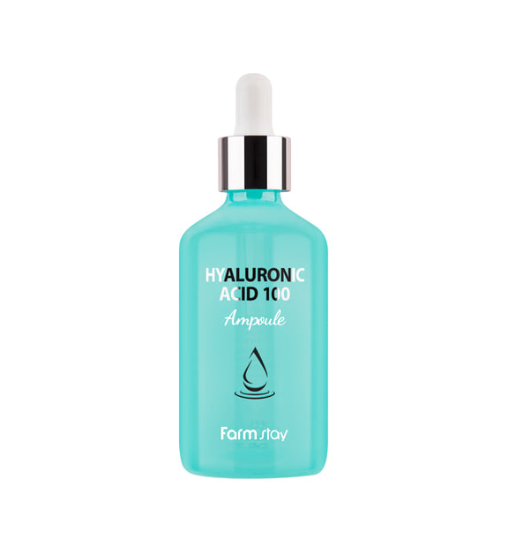 Tinh chất Hyaluronic Acid 100 cấp nước da căng bóng _ Farmstay Hyaluronic Acid 100 Ampoule