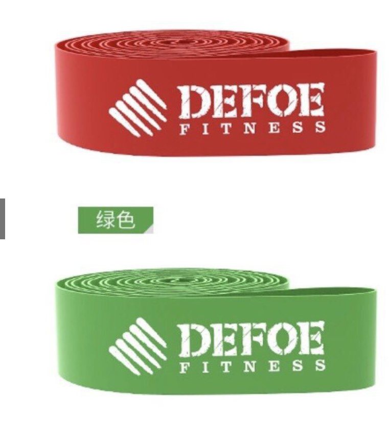 Dây xoạc cao su DEFOE FITNESS hỗ trợ mở khớp tập yoga, ballet