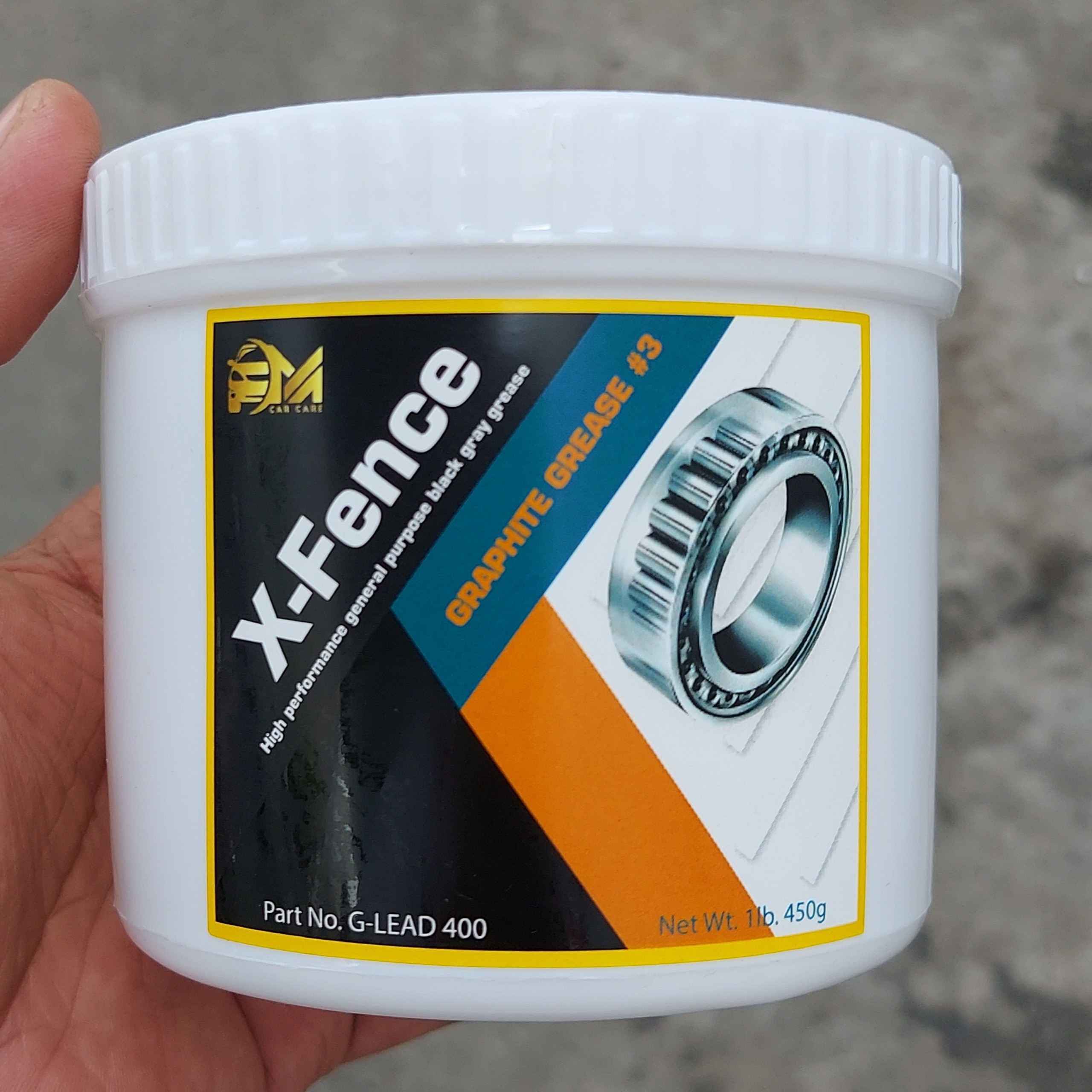 X-FENCE GRAPHITE GREASE 3 trọng lượng 450gr