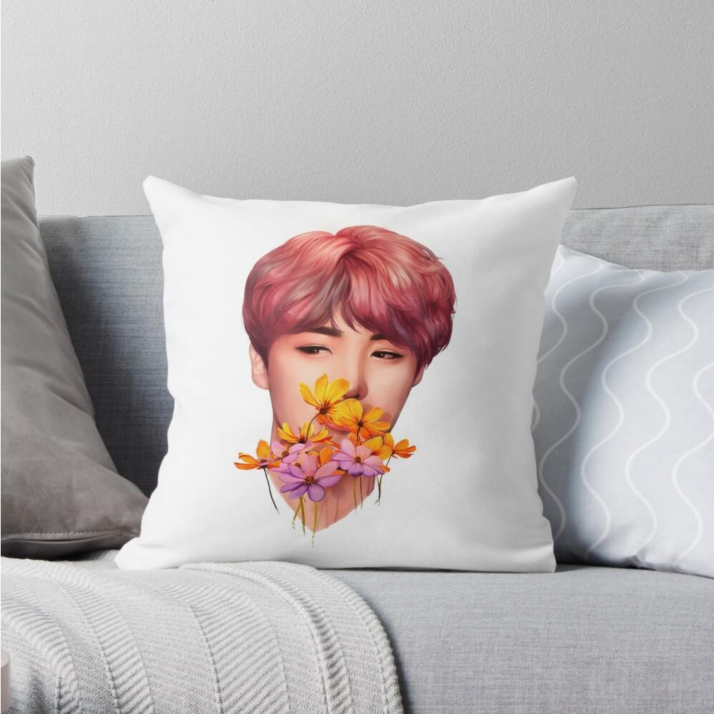 Gối vuông J-HOPE BTS Flower