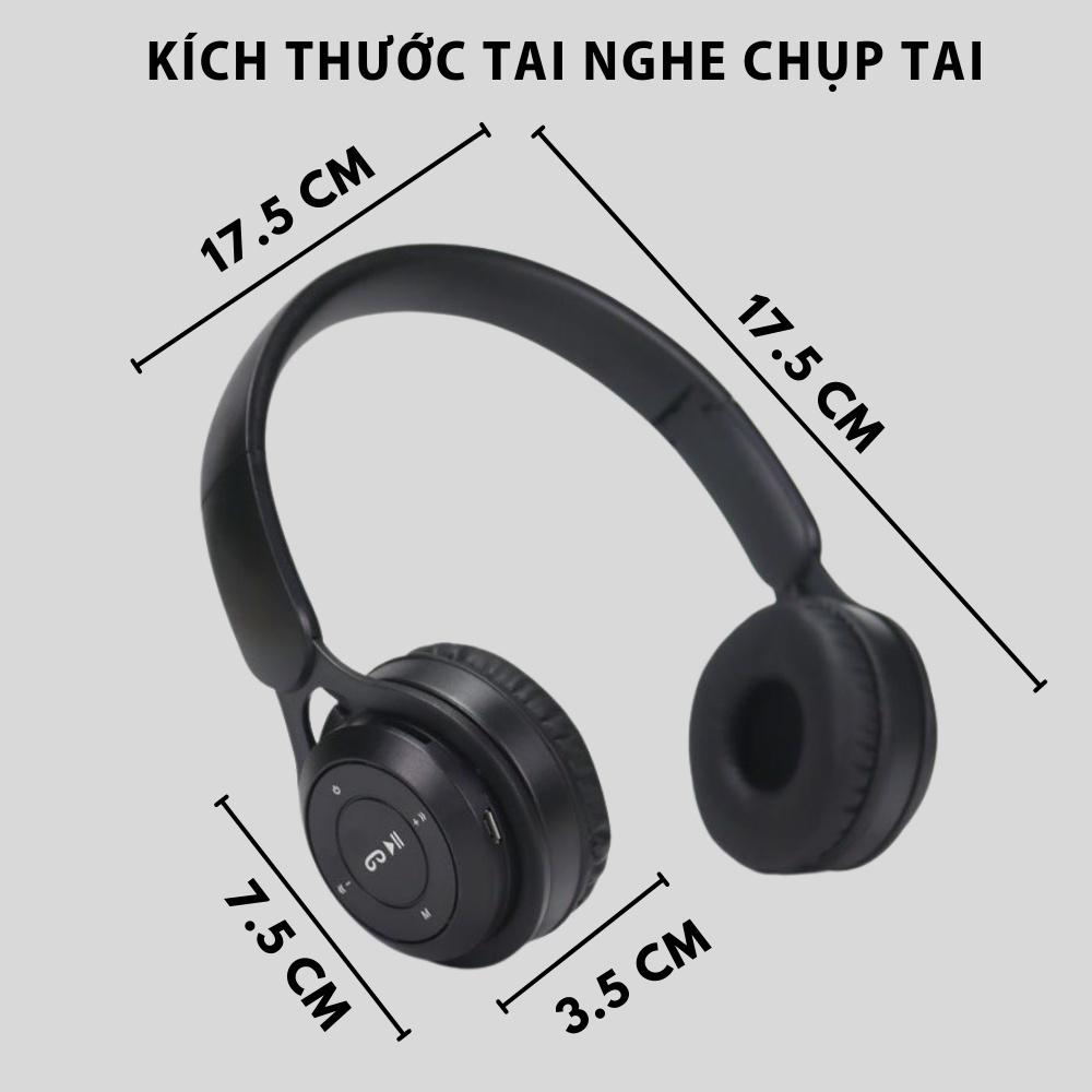 Tai Nghe Bluetooth MINPRO Y08 không dây chụp tai, có micro đàm thoại, tương thích mọi dòng điện thoại,bảo hành 1 đổi 1