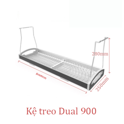 Kệ chén bát đũa đĩa Inox 304 - Dual 800