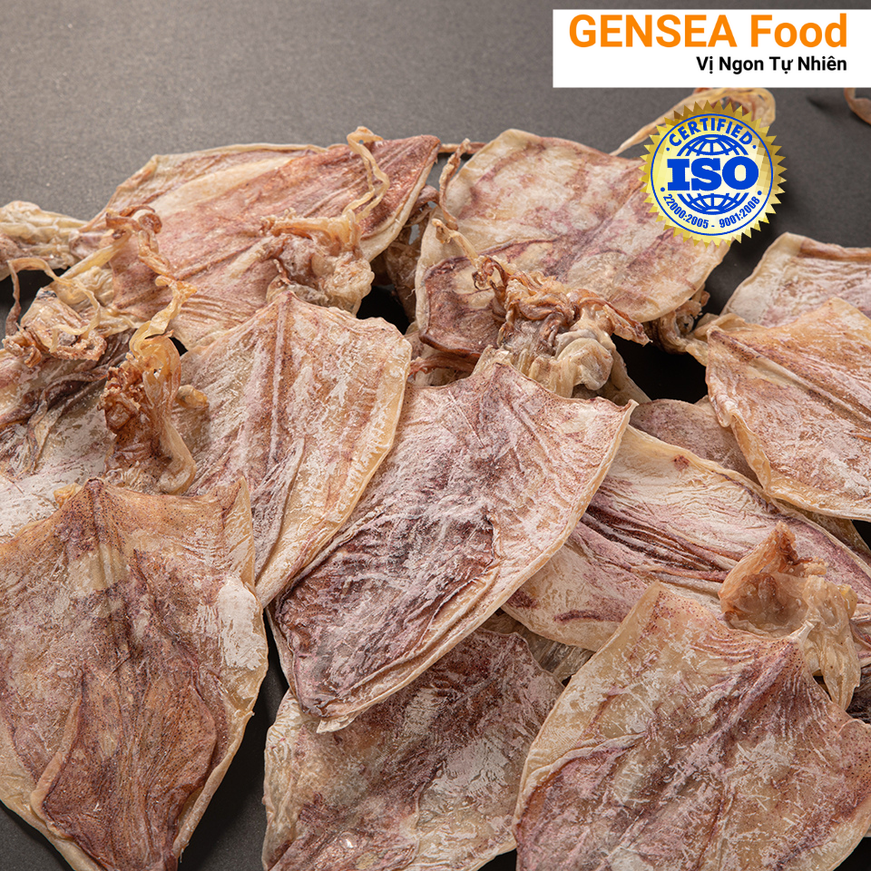 Mực Khô Phú Quý GENSEA Food G1022 Loại 1 Không Chất Bảo Quản Ngọt Tự Nhiên Chờ duyệt tự động