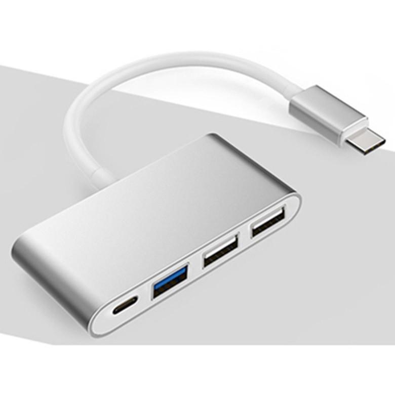 Cáp chuyển đổi USB Type-C sang USB 3.0 + USB 2.0 + USB-C