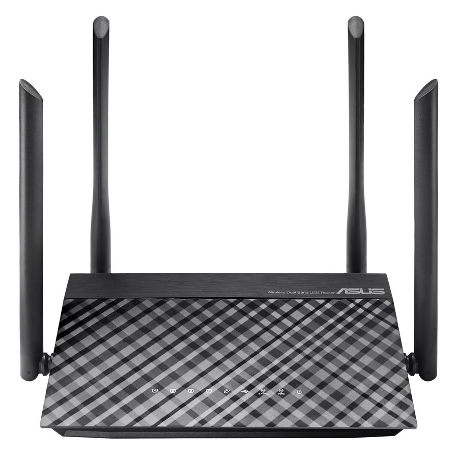 Router Wifi Băng Tần Kép ASUS RT-AC1200 - Hàng Chính Hãng