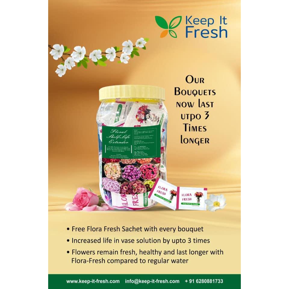 SET 10 Gói Dưỡng Chất Cho Hoa Lâu Tàn KIF FLORA FRESH