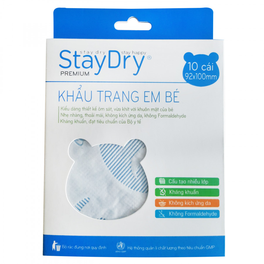 Khẩu trang em bé StayDry