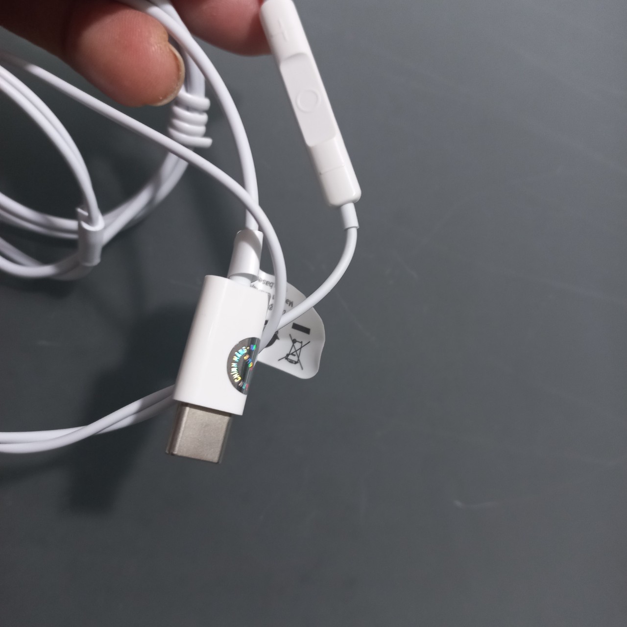 Tai nghe nhét tai jack cắm type-C có mic Baseus Encok C17 NGCR010002 - Hàng chính hãng