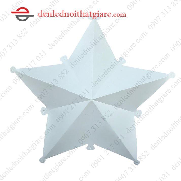 Đèn lồng Ngôi Sao 2 mảnh bằng nhựa 46cm 050C46