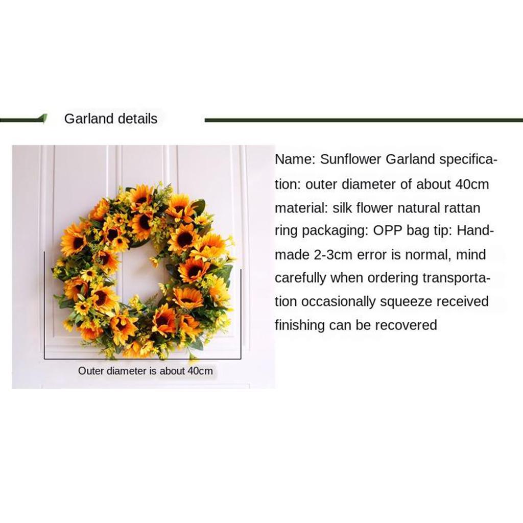 Artificial Fake Flower Hanging Garland   Home Outdoor Garden Decor