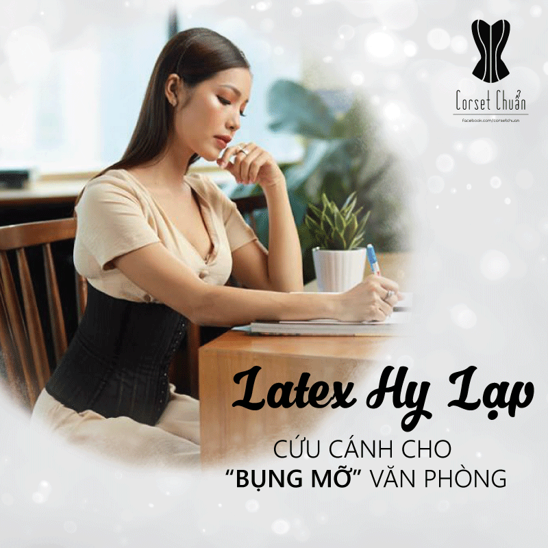 Đai latex 25 xương cao su non Hy Lạp - Gen nịt bụng giảm mỡ - Đai định hình lên dáng chuẩn - Hàng Chính Hãng