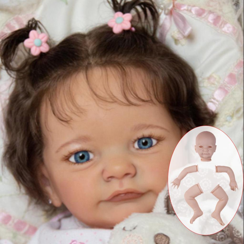 20 Inch Blank Soft Reborn Doll Lifelike Model Replacements Parts Accessory