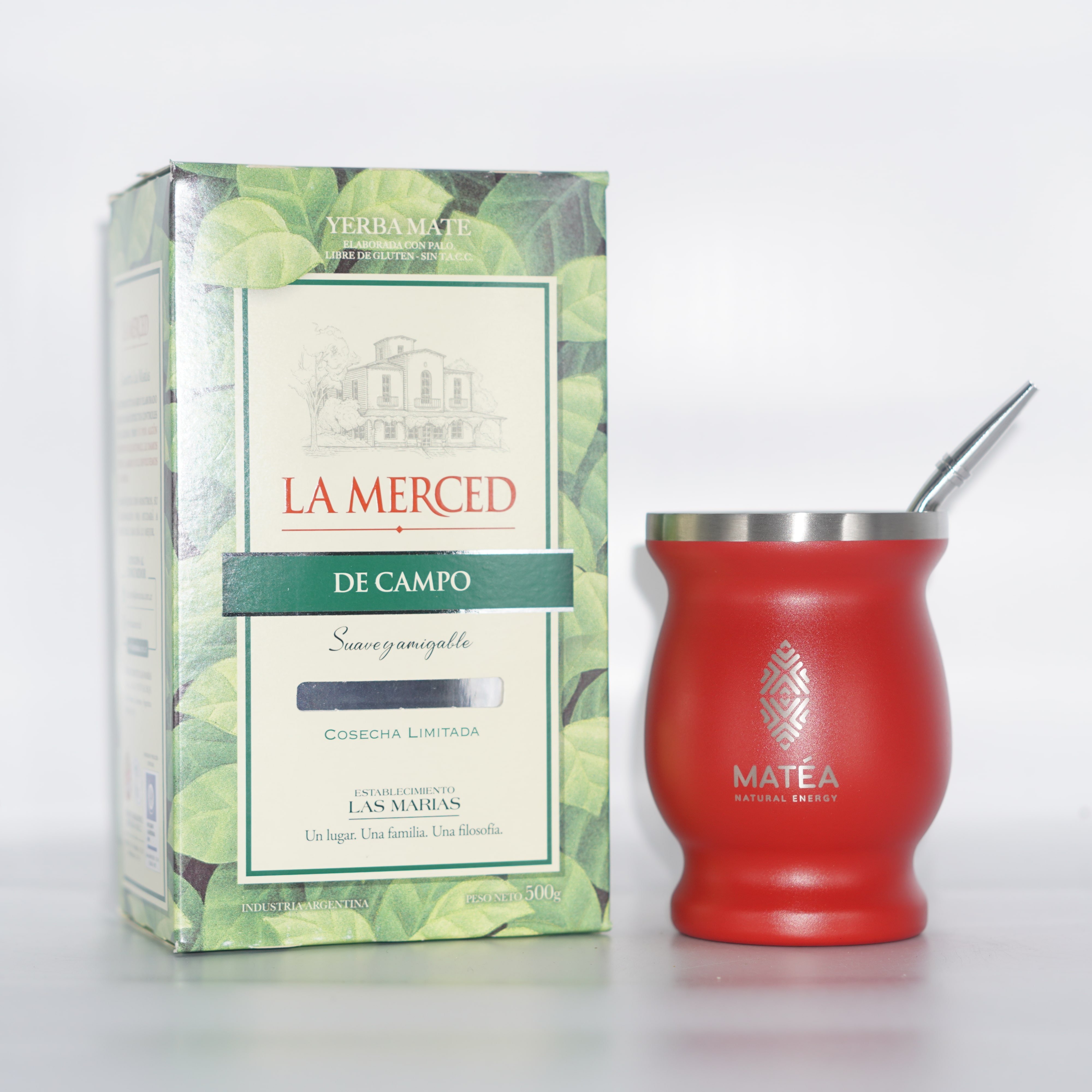 [COMBO Trà + Cốc Gourd] Trà Yerba Mate Taragui La Merced De Campo - Vị Ủ Truyền Thống 3 Năm + Cốc MATE Truyền Thống Chuyên Dụng