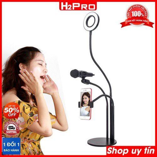 Bộ Giá Đỡ  Điện Thoại Có :1 kẹp điện thoại và 1 mic