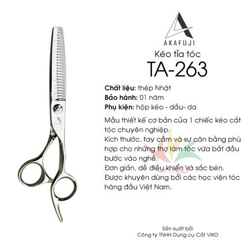 Kéo tỉa tóc  TA-263 răng cong (size 6.0 inches)