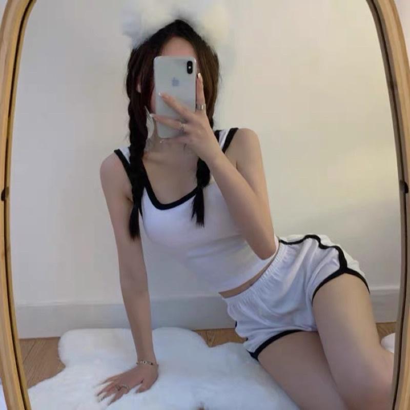 Quần Short Đùi Viền FREE SHIP Quần thể thao dáng ngắn năng động trẻ trung