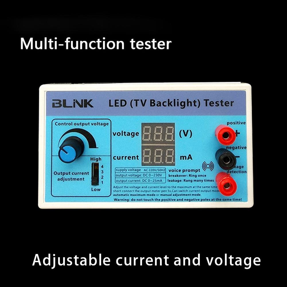 LED Lamp TV Backlight Tester Multipurpose LED Strips Beads Test Tool Measurement Instruments for LED Light