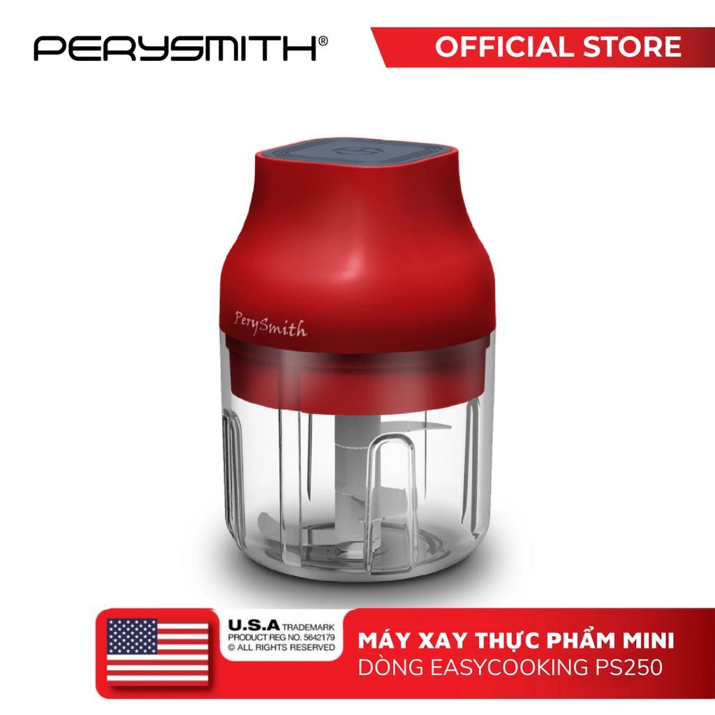 Máy xay thực phẩm mini không dây PerySmith PS250 sạc USB - Hàng chính hãng