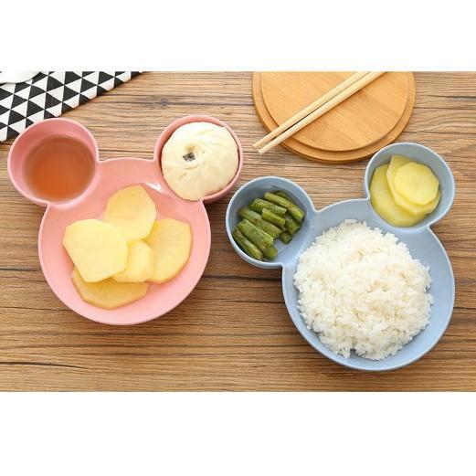 Bát Ăn Dặm Lúa Mạch Tai Gấu Dễ Thương