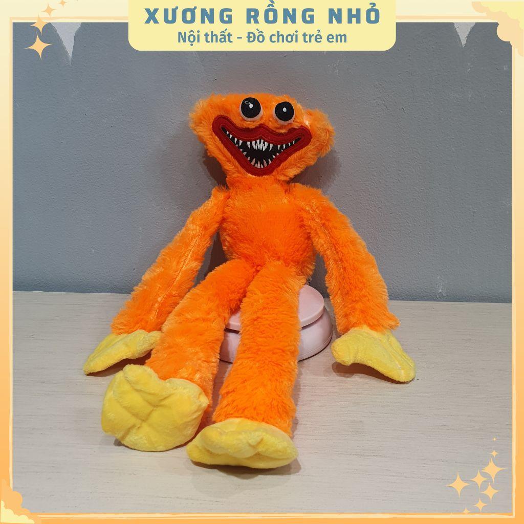 Thú Bông Huggy Wuggy Lông Mịn 40cm - nhân vật game Poppy Playtime đáng yêu cho bé