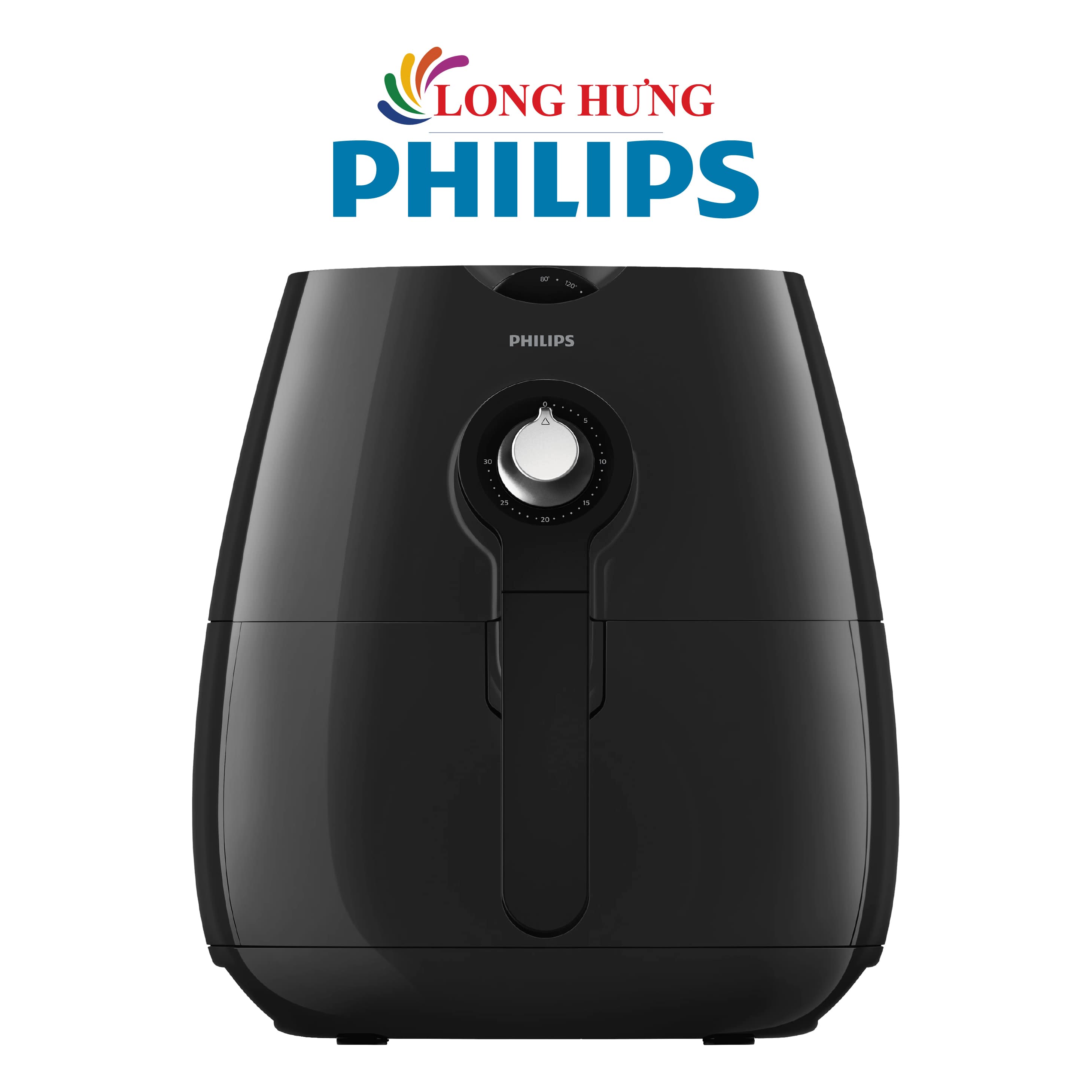 Nồi chiên không dầu điều khiển cơ Philips 3.3 lít HD9218/50 - Hàng chính hãng