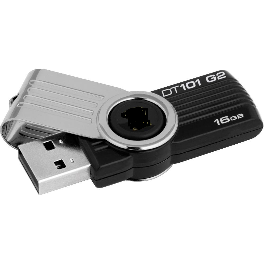 USB DT101 16Gb vỏ nhựa xoay chống nước nhỏ gọn dùng để lưu trữ dữ liệu