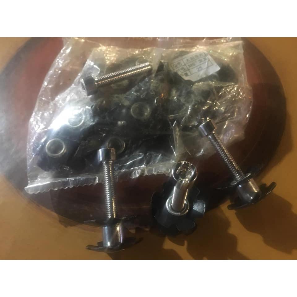 Ốc vít và lõi hoa Bát Phốt M6 x 40mm