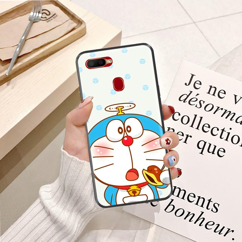 Ốp lưng điện thoại Oppo A5S viền silicon dẻo TPU  hình Doremon Dễ Thương - Hàng chính hãng