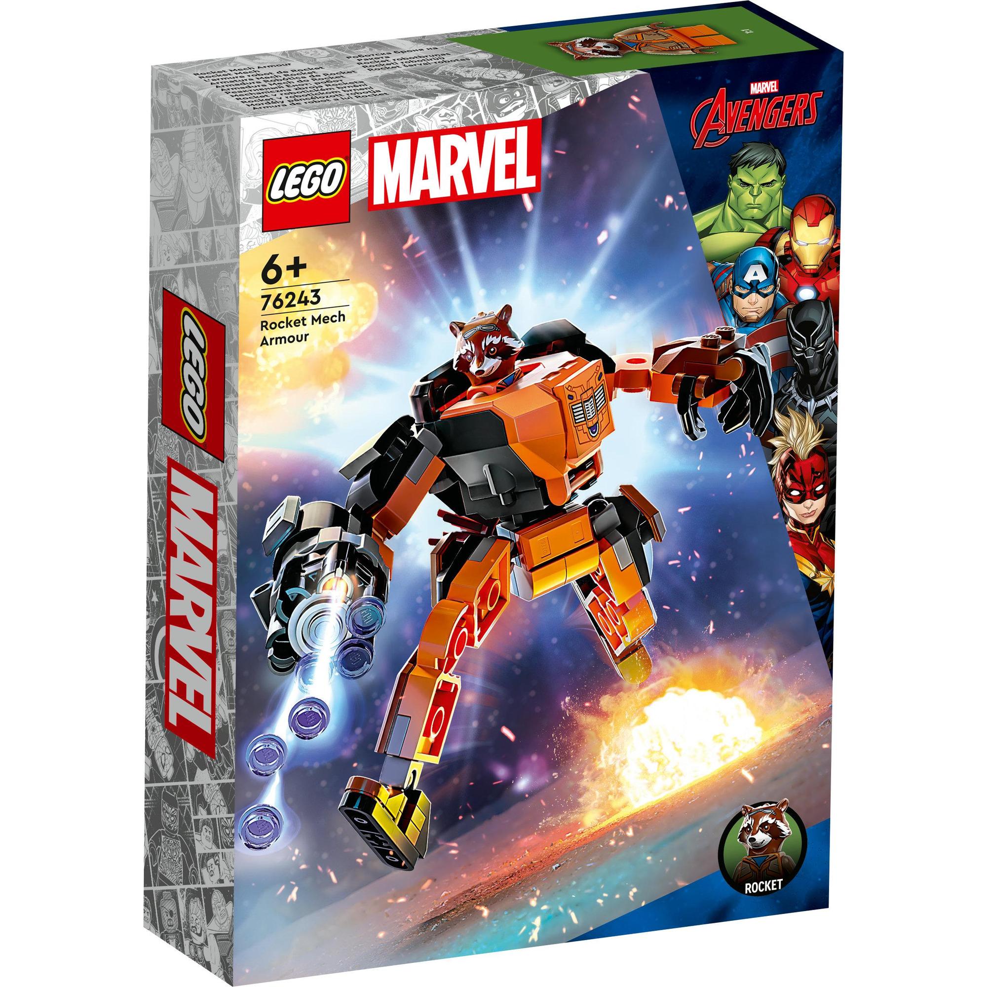 LEGO Superheores 76243 Chiến Giáp Rocket (98 Chi Tiết)