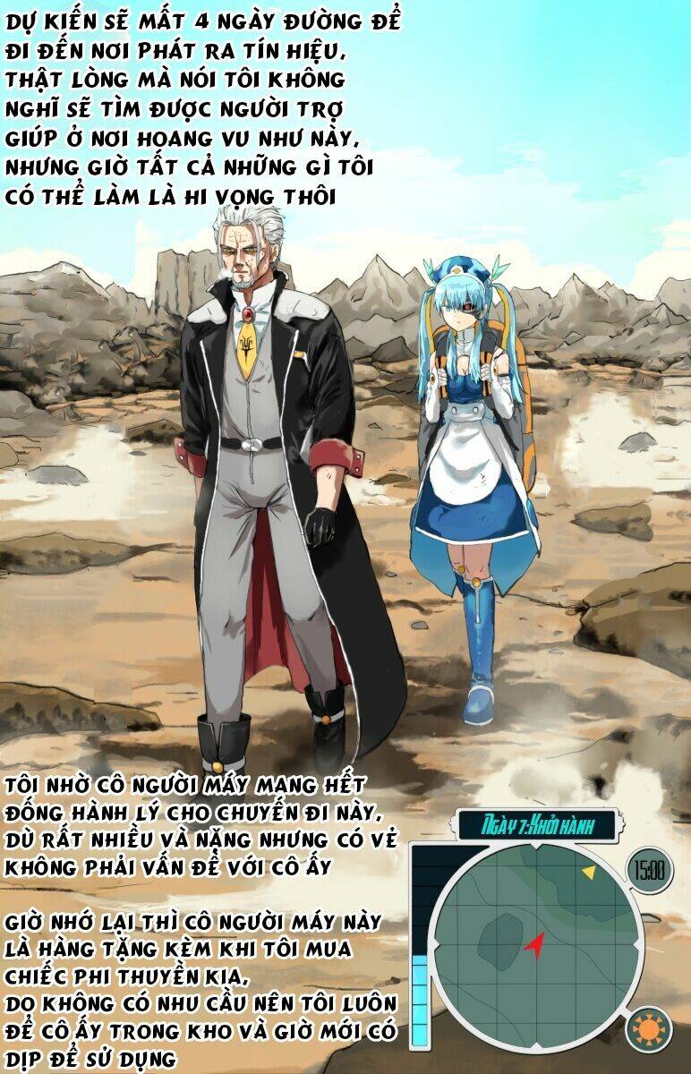 cùng cô người máy sinh tồn trên hành tinh bí ẩn chapter 7 1