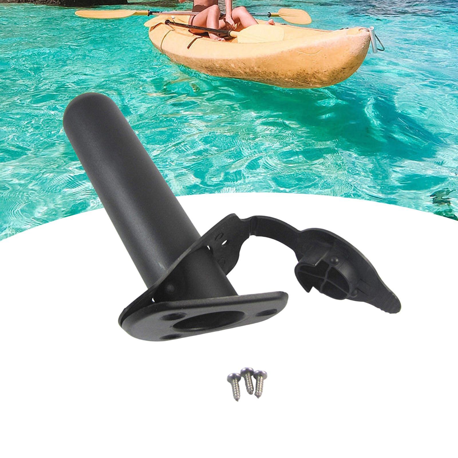 Kayak Fishing Rod Holder Mounting Base Racks Kayak Deck Flush Mount Portable
