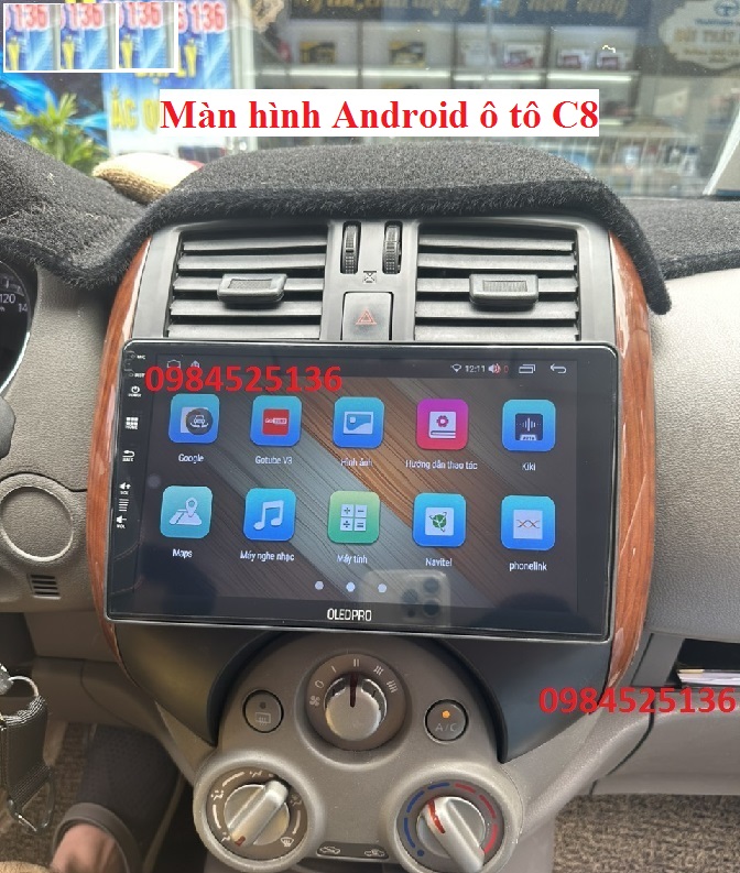 Màn Hình Android cho Ô Tô O.L.E.D.P.R.O C8 Ram 4-32 Chip 8 Nhân cao cấp BH 12 tháng. xe.man hinh xe oto.màn hình android xe oto.màn hình dvd android cho xe. màn hình 0LED cho xe.màn hình Android cho xe oto.Màn hình xe oto