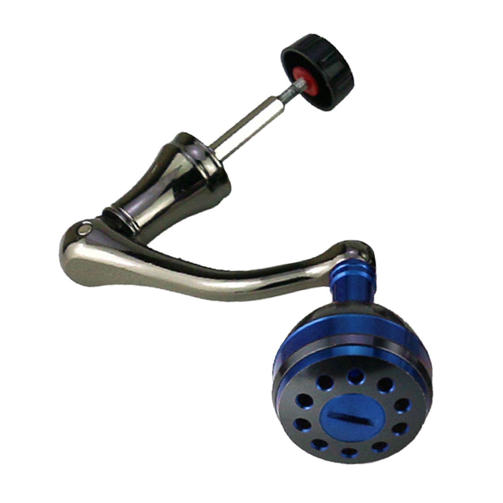 Fishing Reel Handle, Rocker with Round Knob Rocker Grip Maintenance Accessories Crank Handle Power Reel Handle