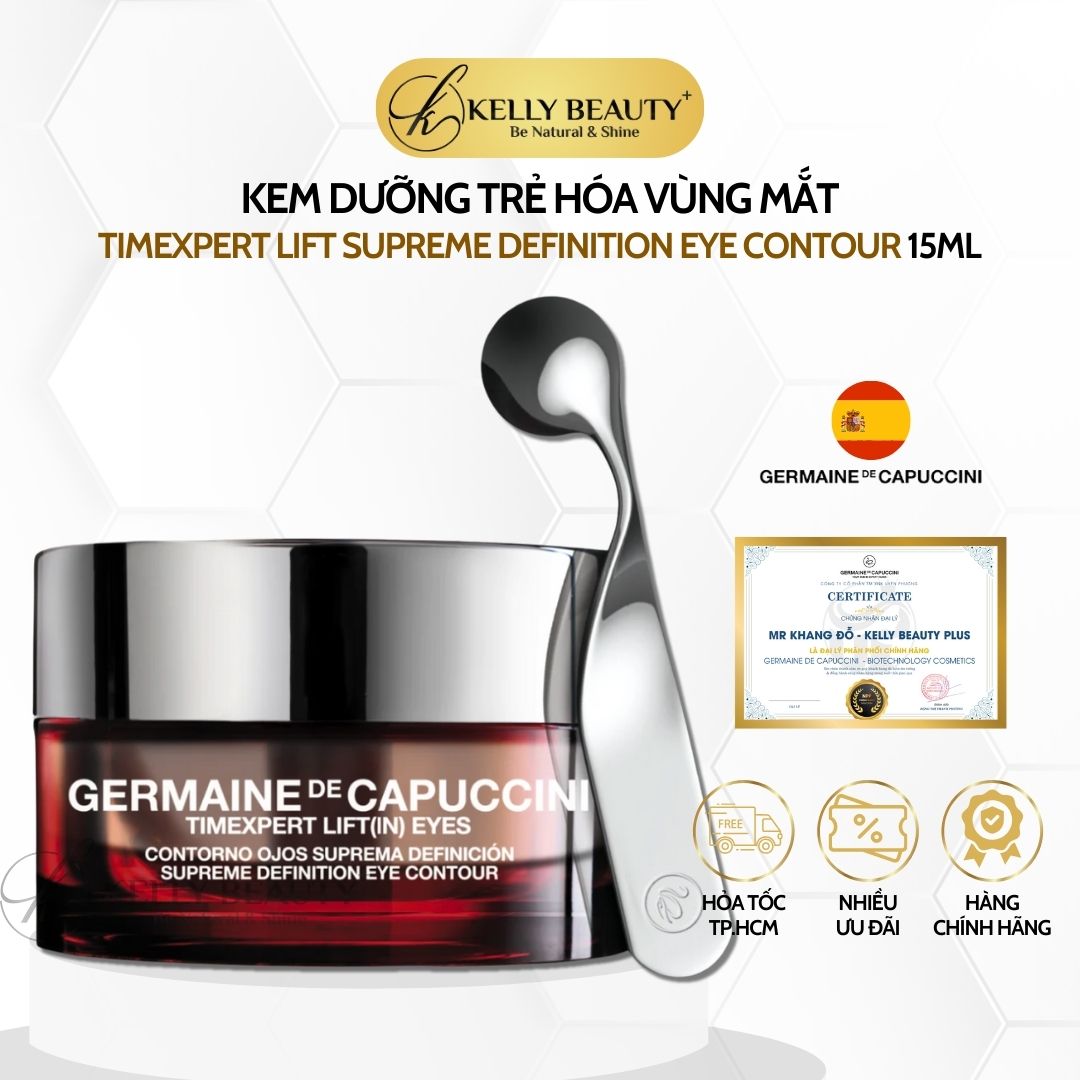 Kem Dưỡng Mắt Germaine Timexpert Lift (IN) Supreme Definition Eye Contour Cream | Kelly Beauty