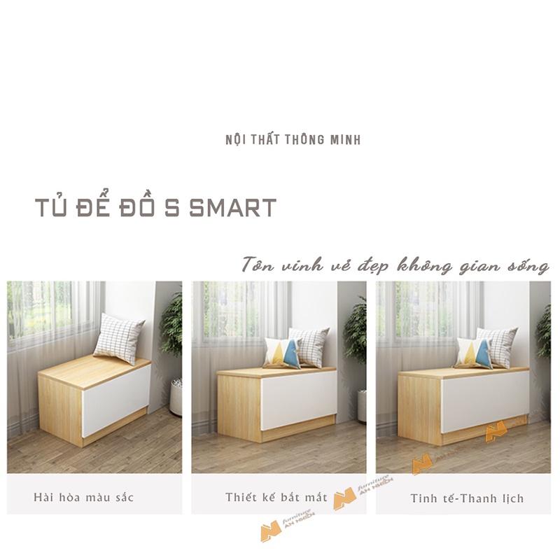 Made in VN - Tủ Đựng Đồ Phù Hợp Với Mọi Không Gian DECOR - gỗ mdf 17mm công ty Mộc Phát độ bền trên 30 năm AN017