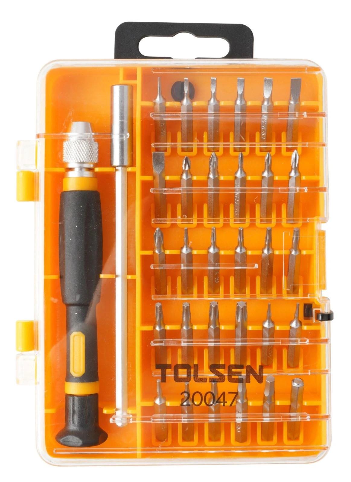 BỘ TUA VÍT 32 MŨI TOLSEN 20047 - HÀNG CHÍNH HÃNG