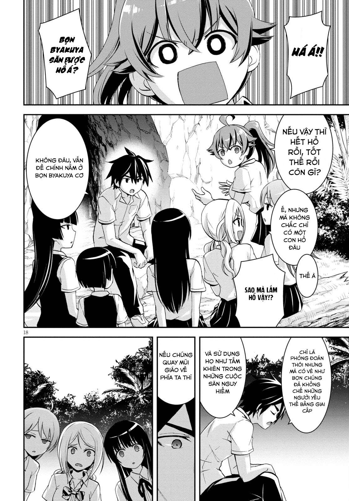 isekai yurutto survival seikatsu: gakkou no minna to isekai no mujintou ni tenishitakedo ore dake chapter 10 18